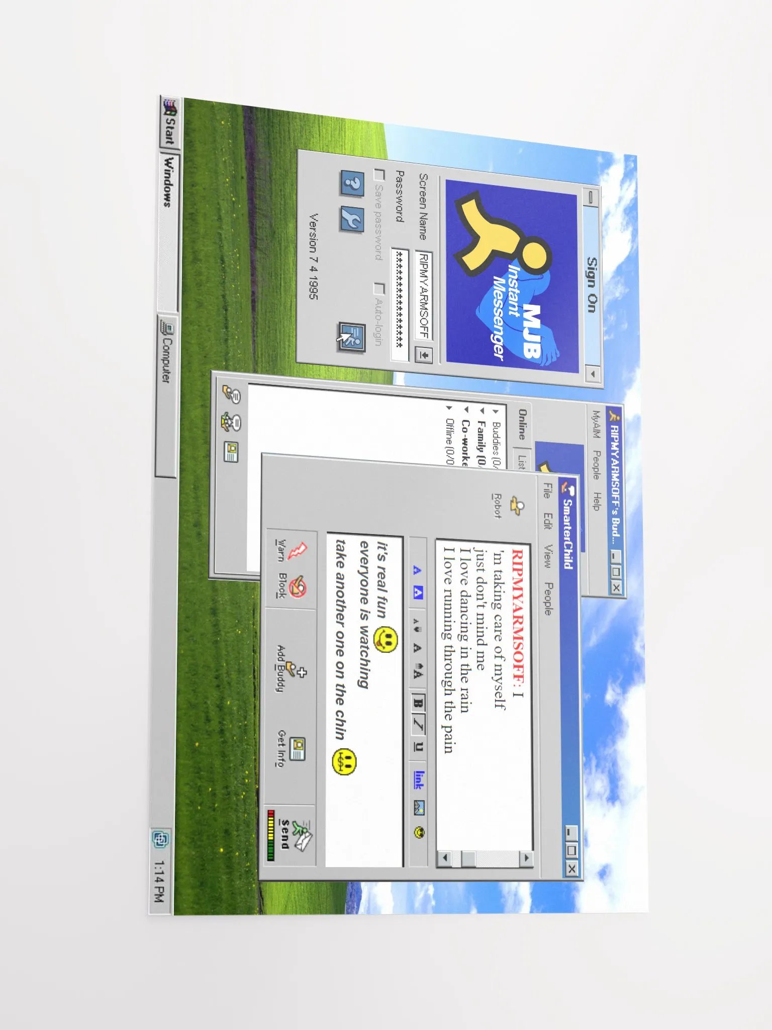 the party - RIP AOL Poster product image (2)