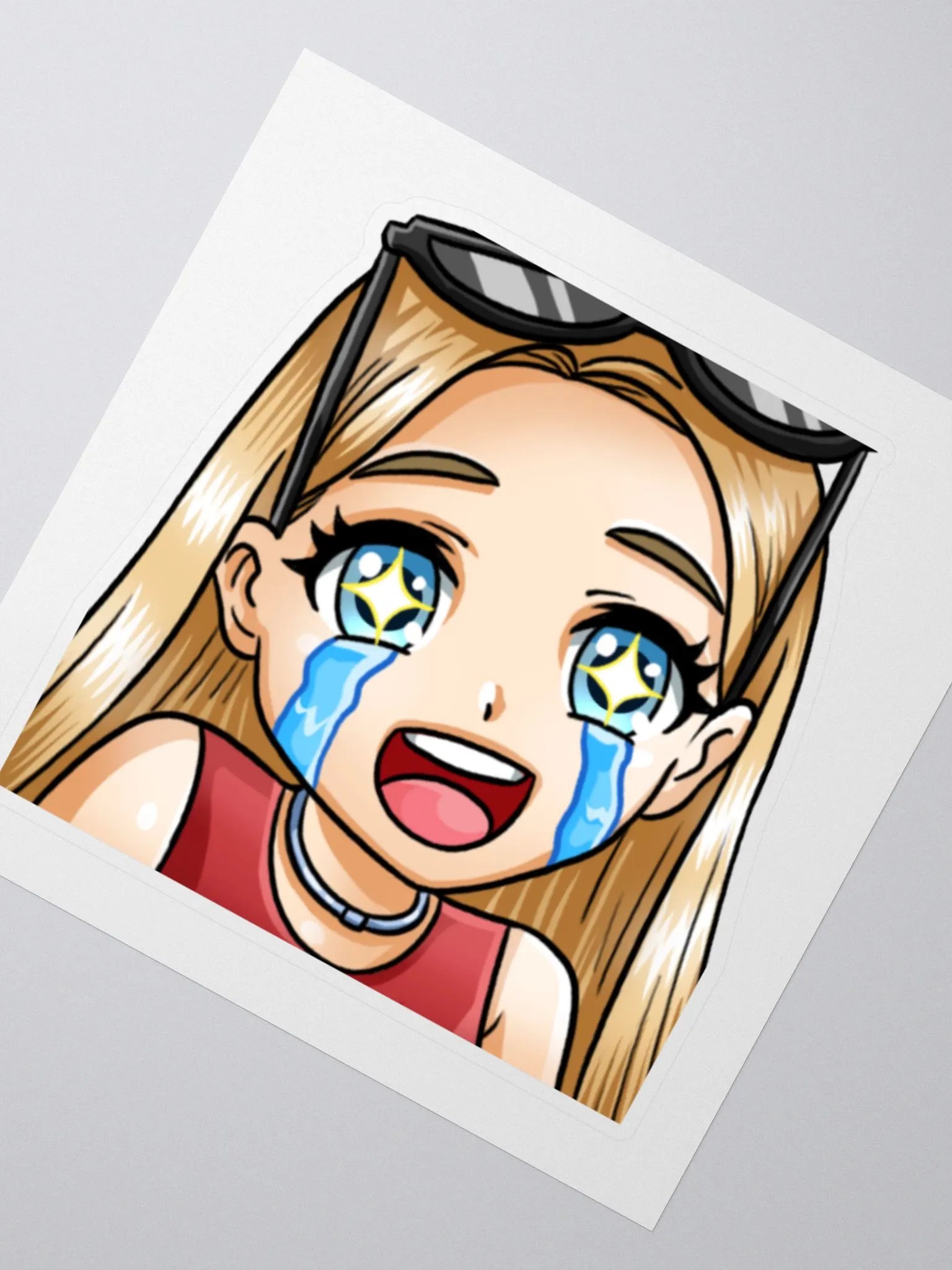 Fleur Happy Emote Sticker product image (2)