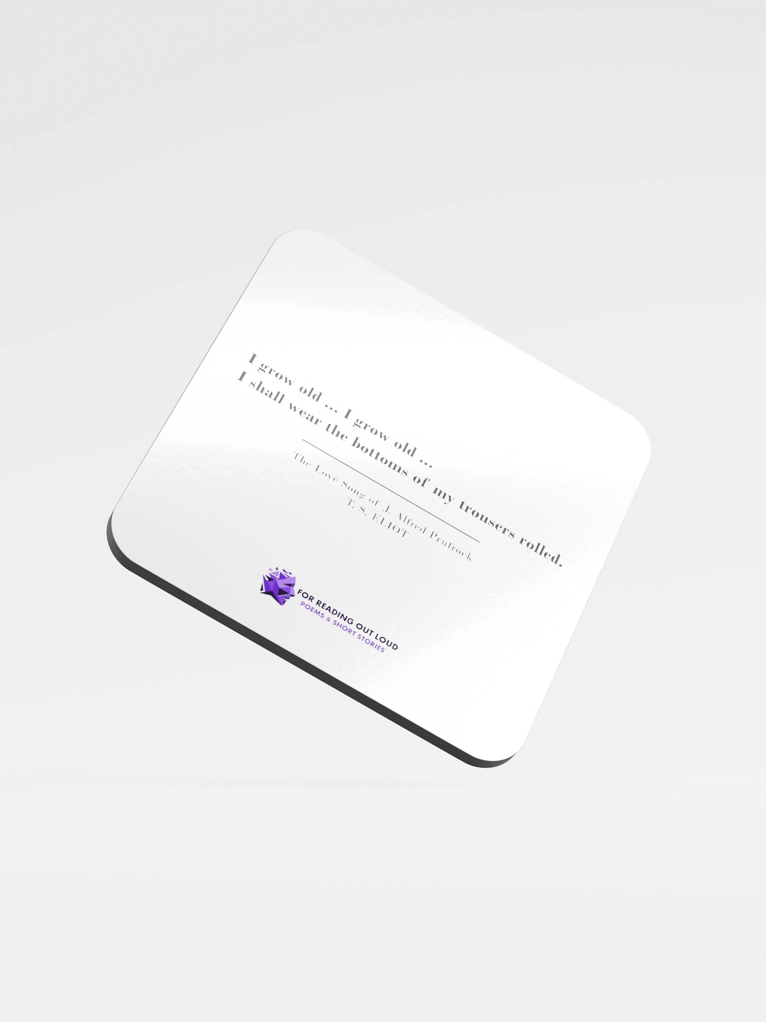 The Love Song of J. Alfred Prufrock Poetry Coaster product image (1)