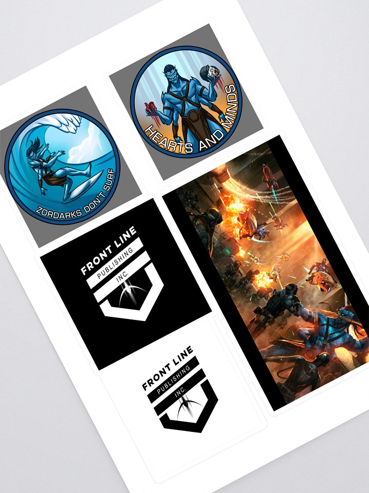 Zodark Sticker Pack product image (1)