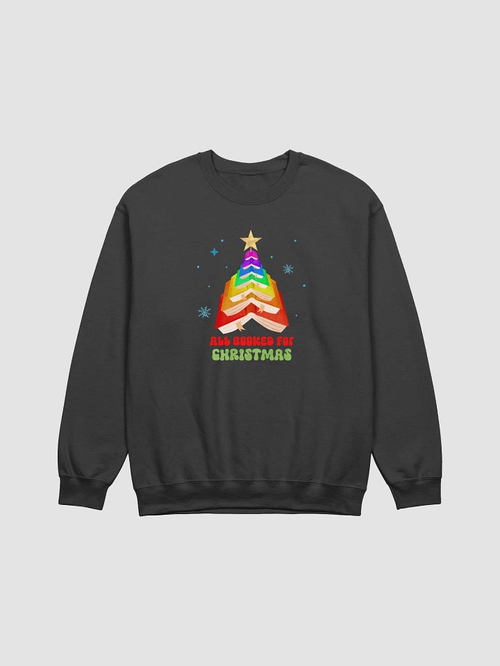All Booked For Christmas Sweatshirt 3390 product image (1)
