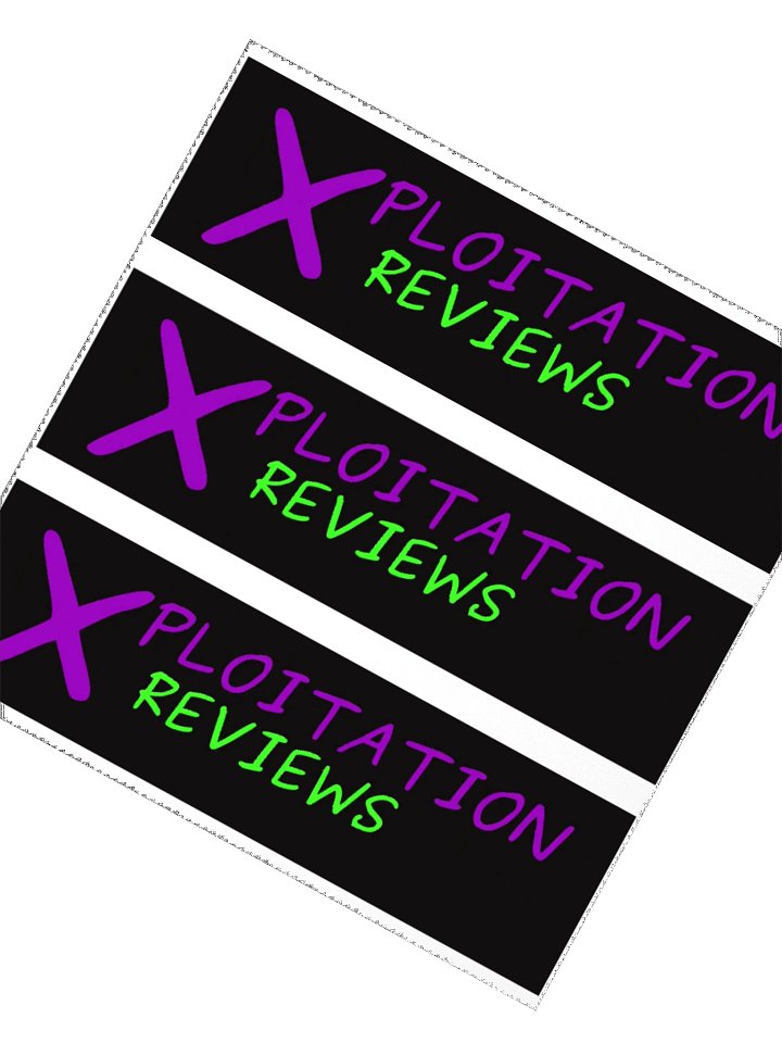 Xploitation Reviews Logo Stickers product image (5)