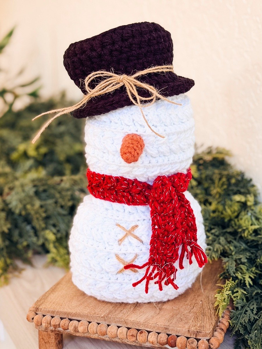 Wheat Stitch™ Snowman Crochet Pattern product image (5)