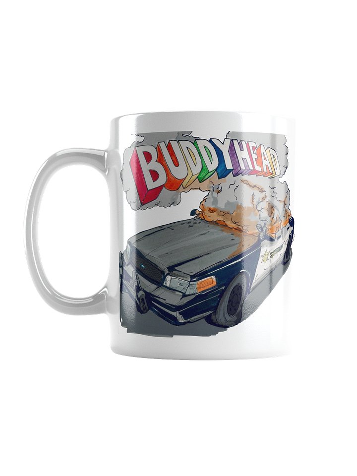 Cop car coffee mug product image (2)