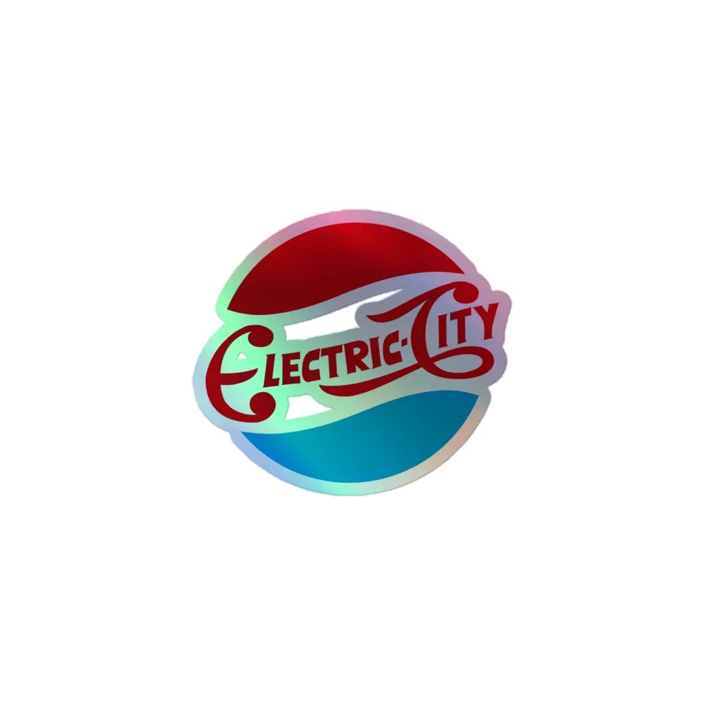 Retro Pepsi Sticker (Holographic) product image (1)