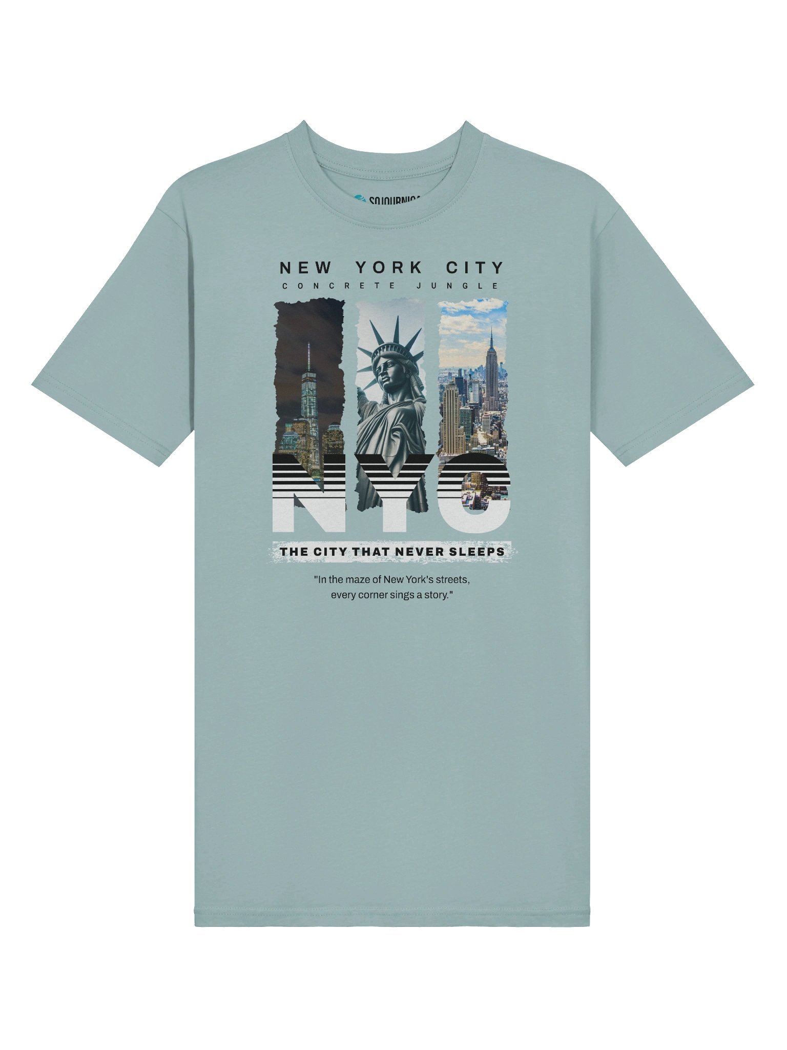 NYC Concrete Jungle Premium Unisex Light Tee product image (5)