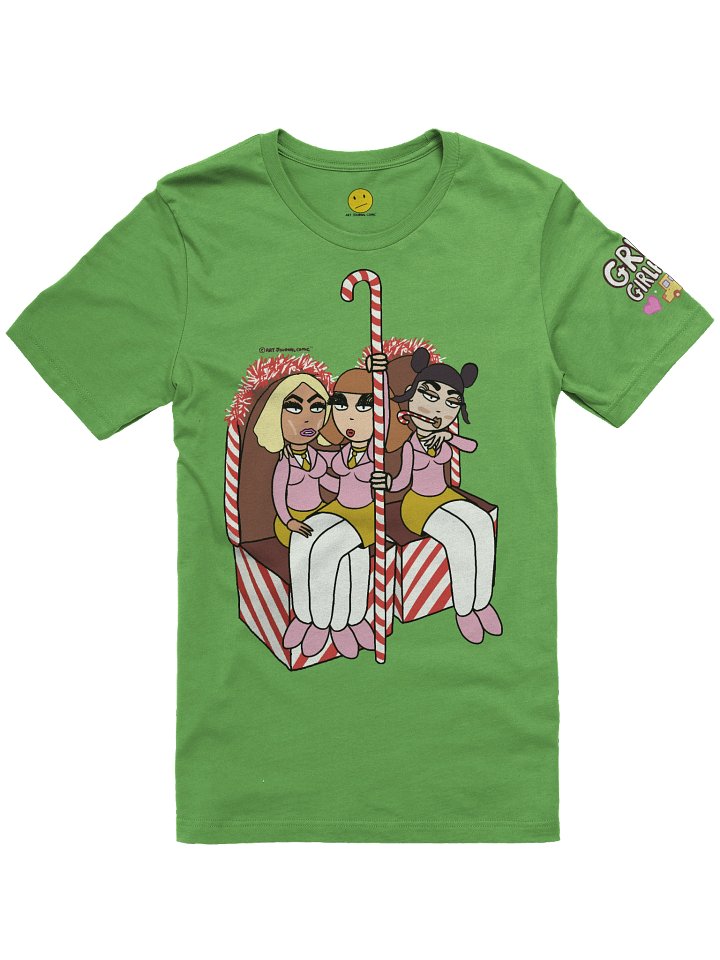 GRWM Girlhood™ Candy Cane Chaos Tee product image (1)