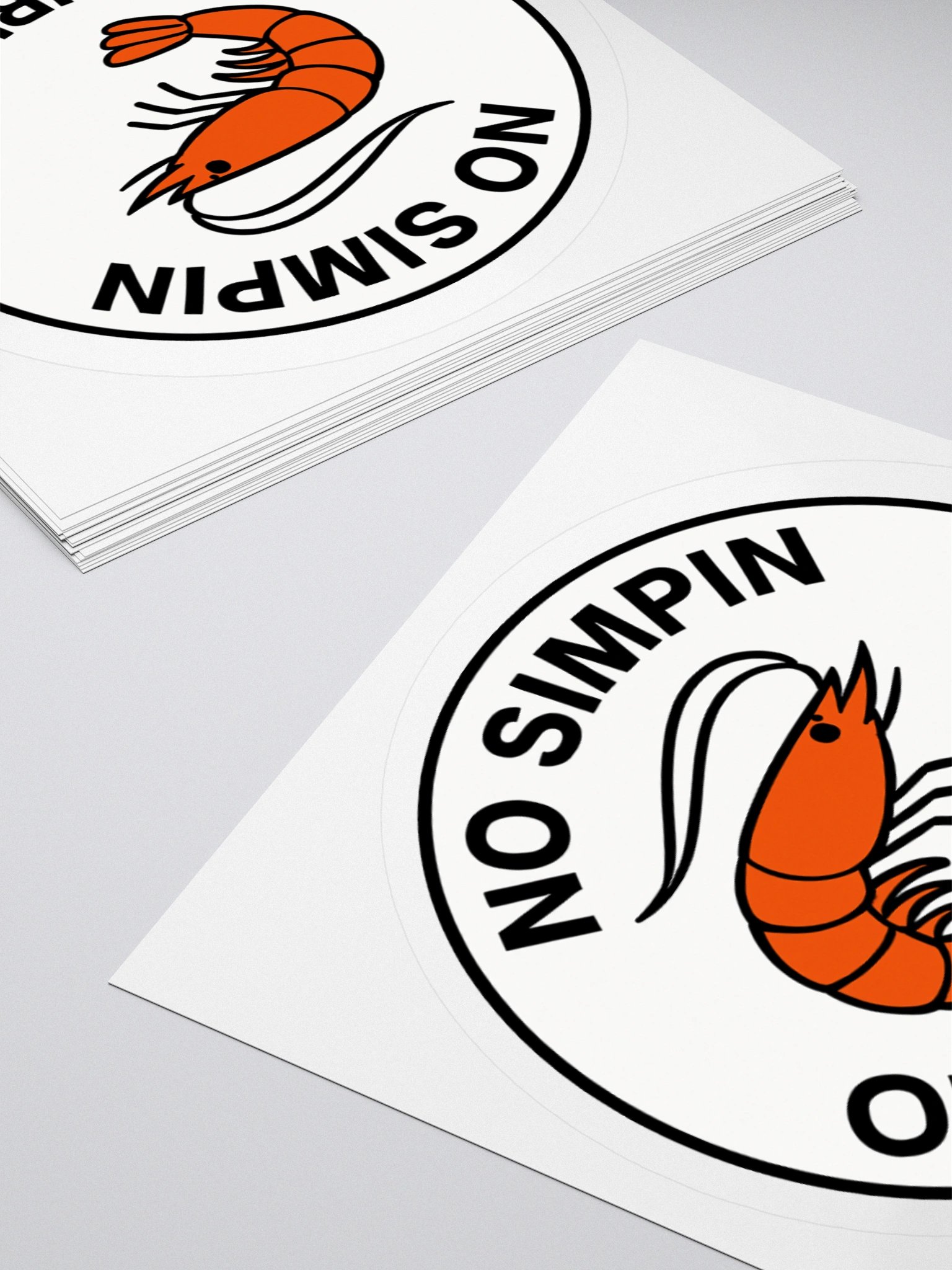 No simpin sticker product image (7)