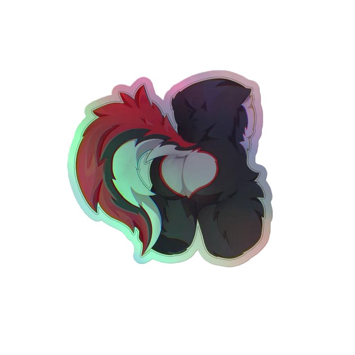 Holographic Darksies Cake Stickers product image (2)