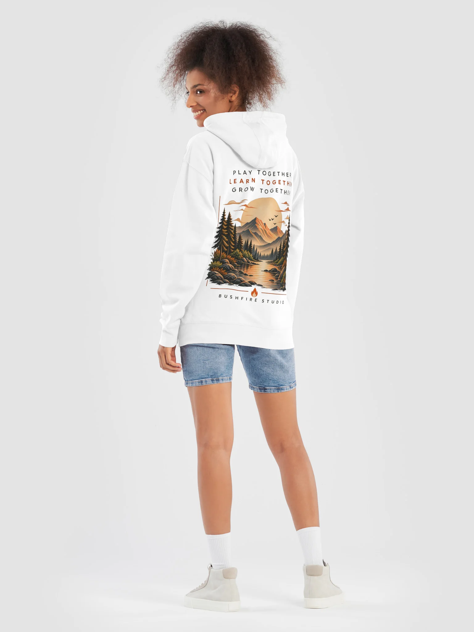 BushFire Studio | Abstract Hoodie product image (8)