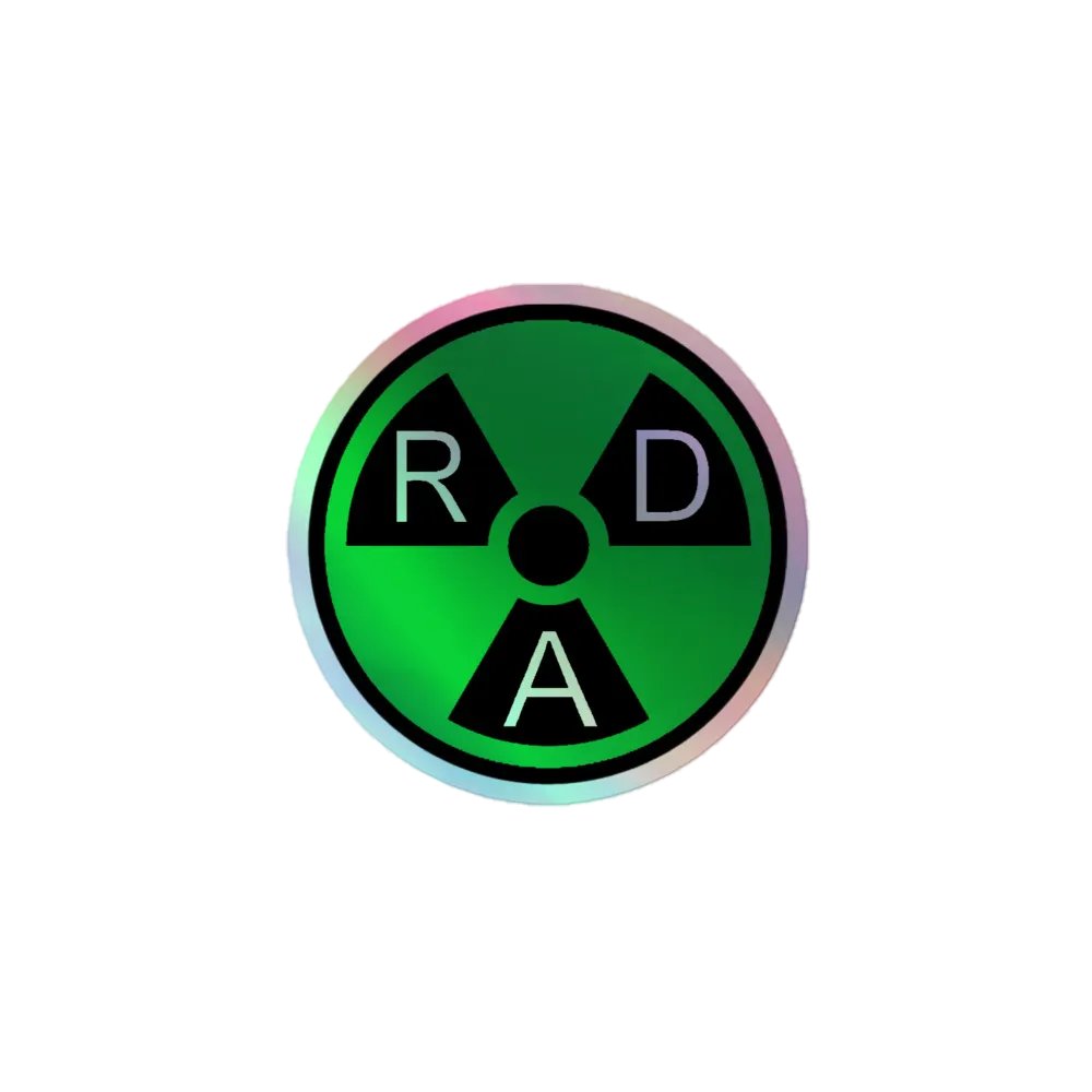 RAD Holographic Sticker product image (1)