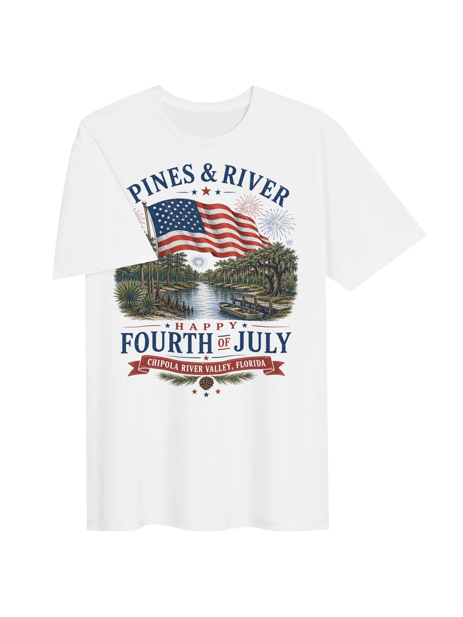 Pines & River Fourth of July Tee product image (3)