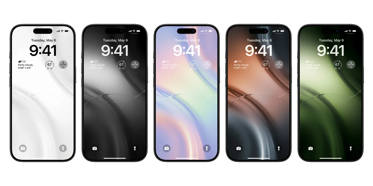 Liquid Glass Wallpaper Pack product image (2)