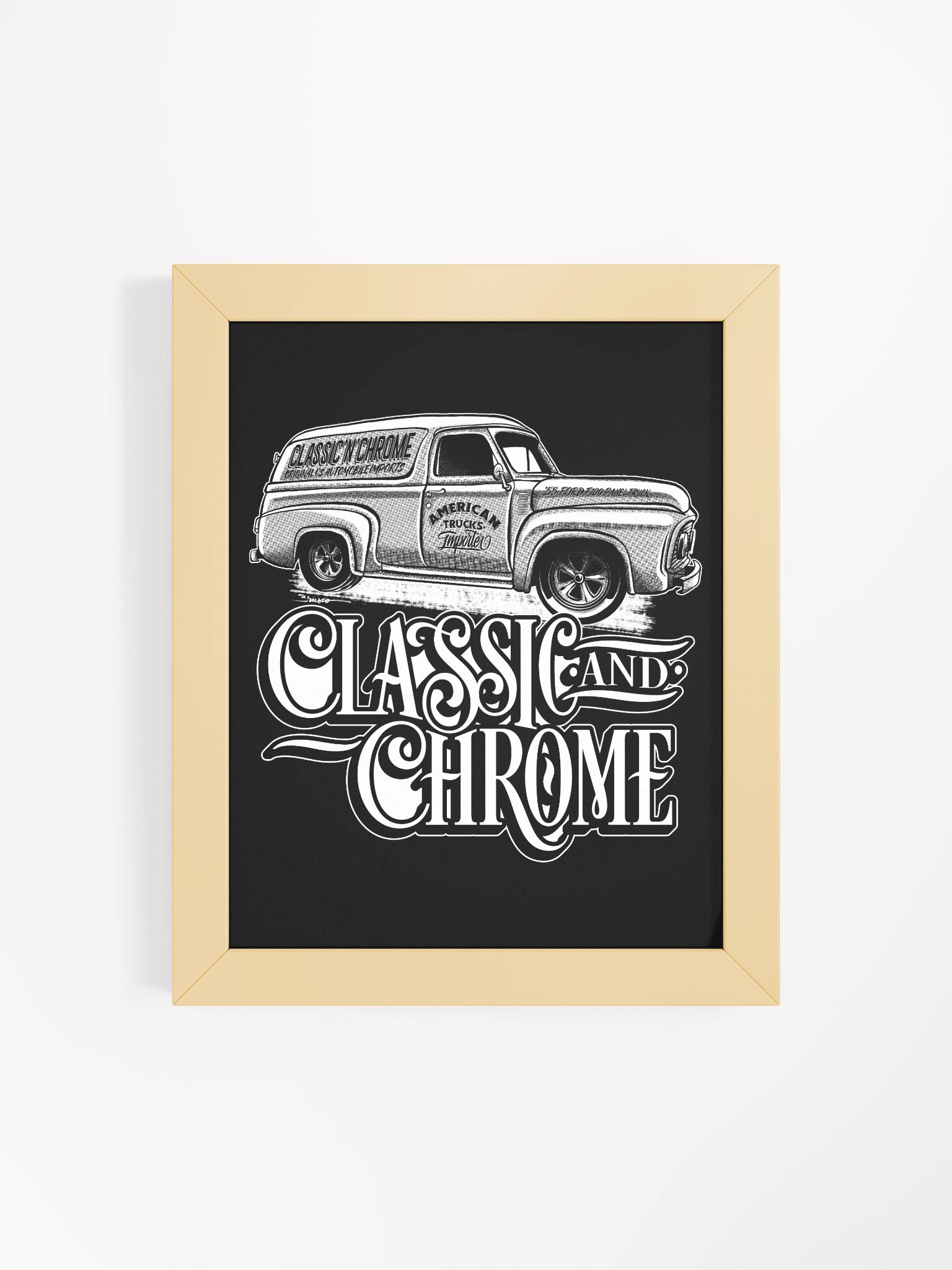 Classic N Chrome Print und Rahmen product image (22)