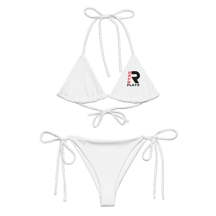Ryse Plays EcoFlex Bikini Set – White product image (2)