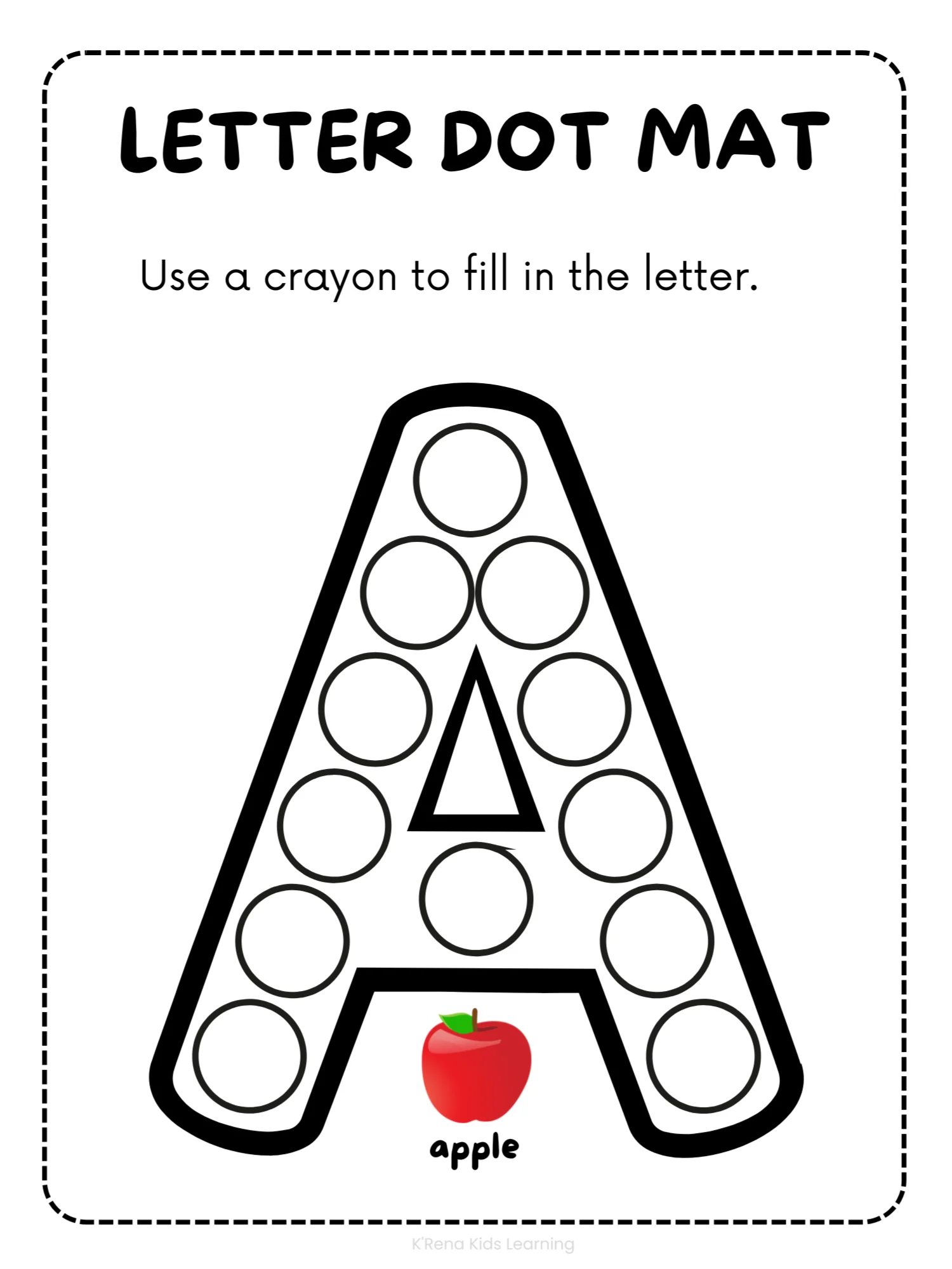Letter Dot Mat Workbook product image (2)