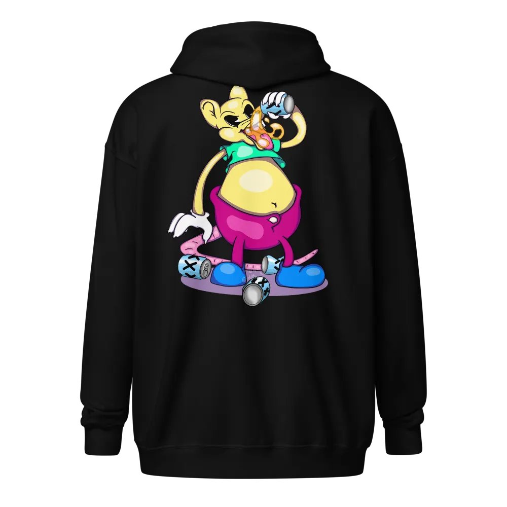 Drunk Rat Zip Hoodie product image (1)