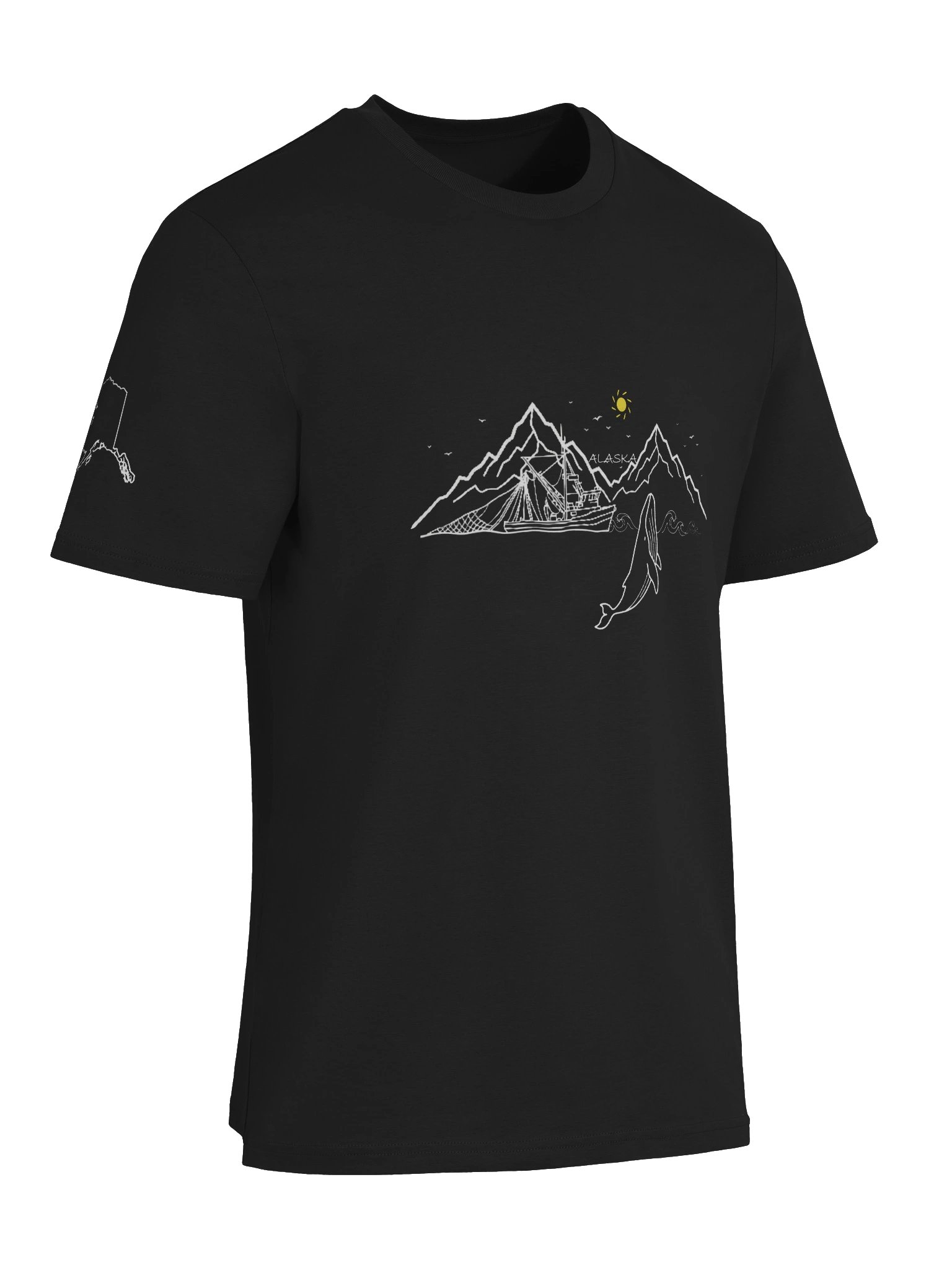 DELUXE "HUMPBACK" ORGANIC COTTON TEE product image (17)