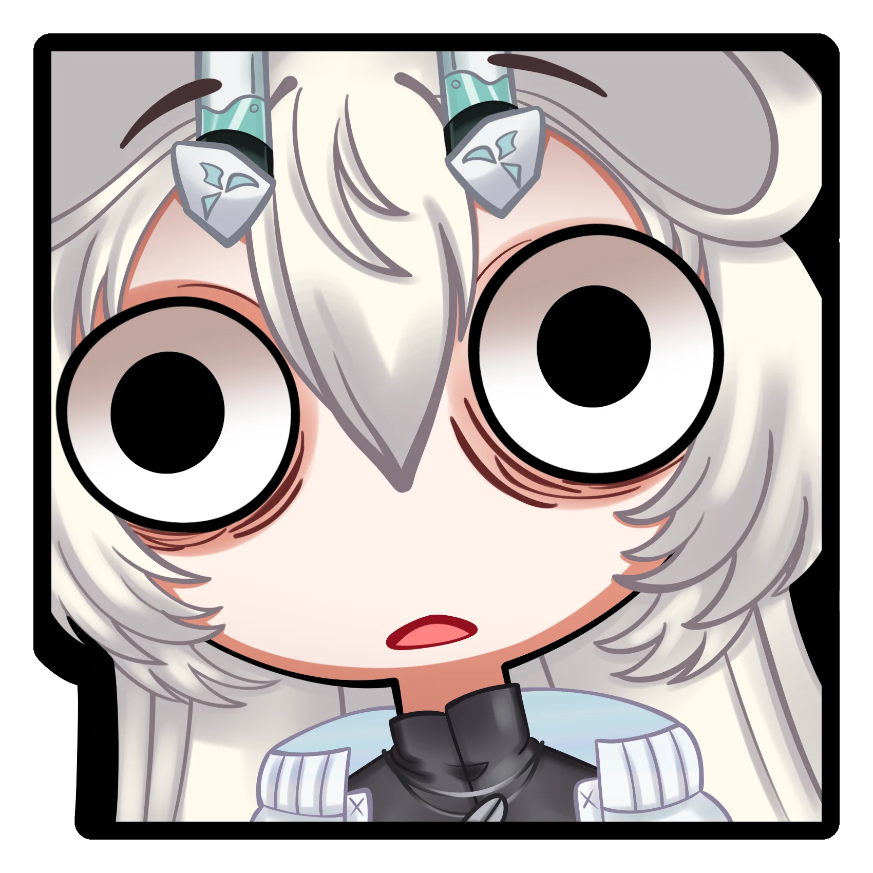 Lily Brain Dead Sticker product image (1)