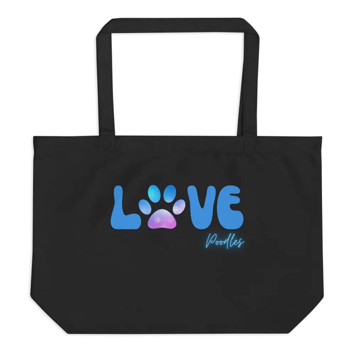 Pawfect Love Poodles Tote Bag product image (1)