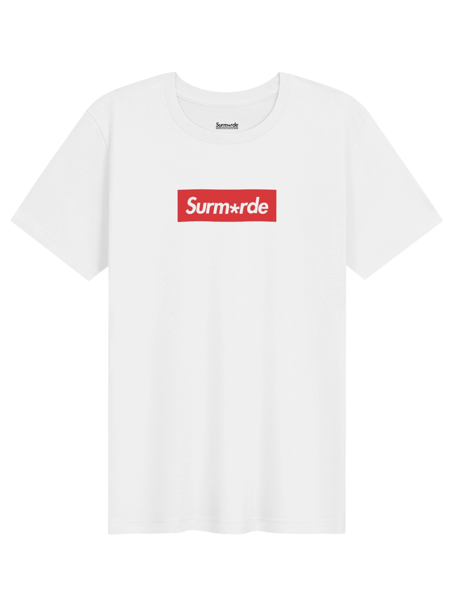 T-SHIRT BLANC "SURM*RDE" product image (1)