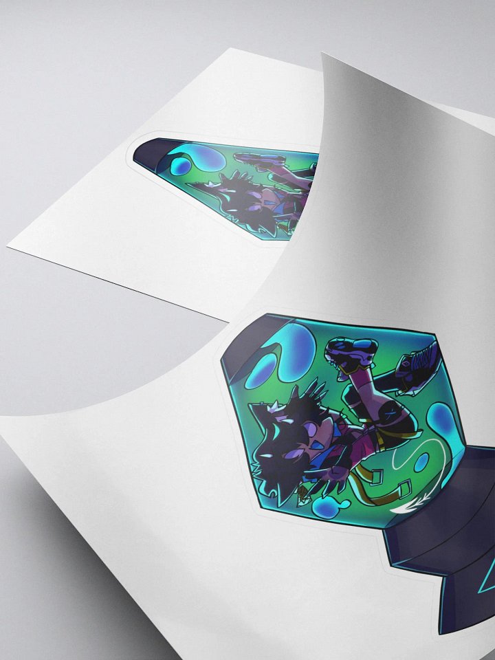 LAVA LAMP: FOX STICKER product image (1)