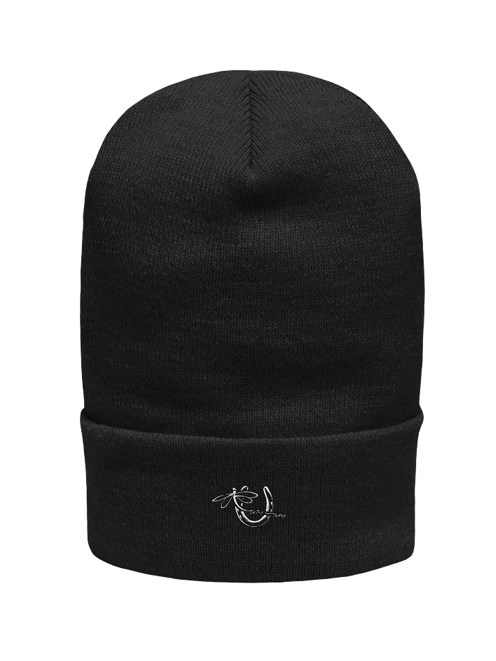 Daily Joy Beanie — Cuffed Knit Hat with Premium Embroidery (InJoy Today Logo) product image (1)