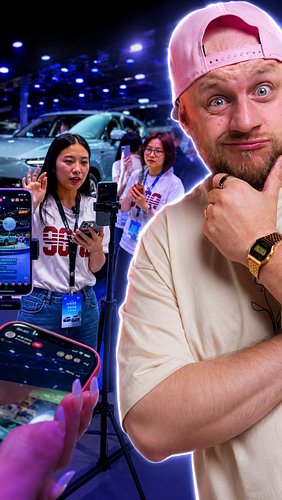 Nechápeš! V Číně jede #livestream prostě na každém rohu… 😅 #autochina2026 #volvo #volvoex90