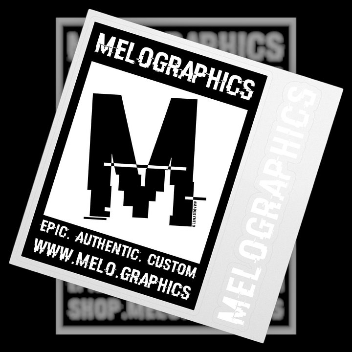 Rated M - Stickers (2pcs) | #MadeByMELO product image (1)