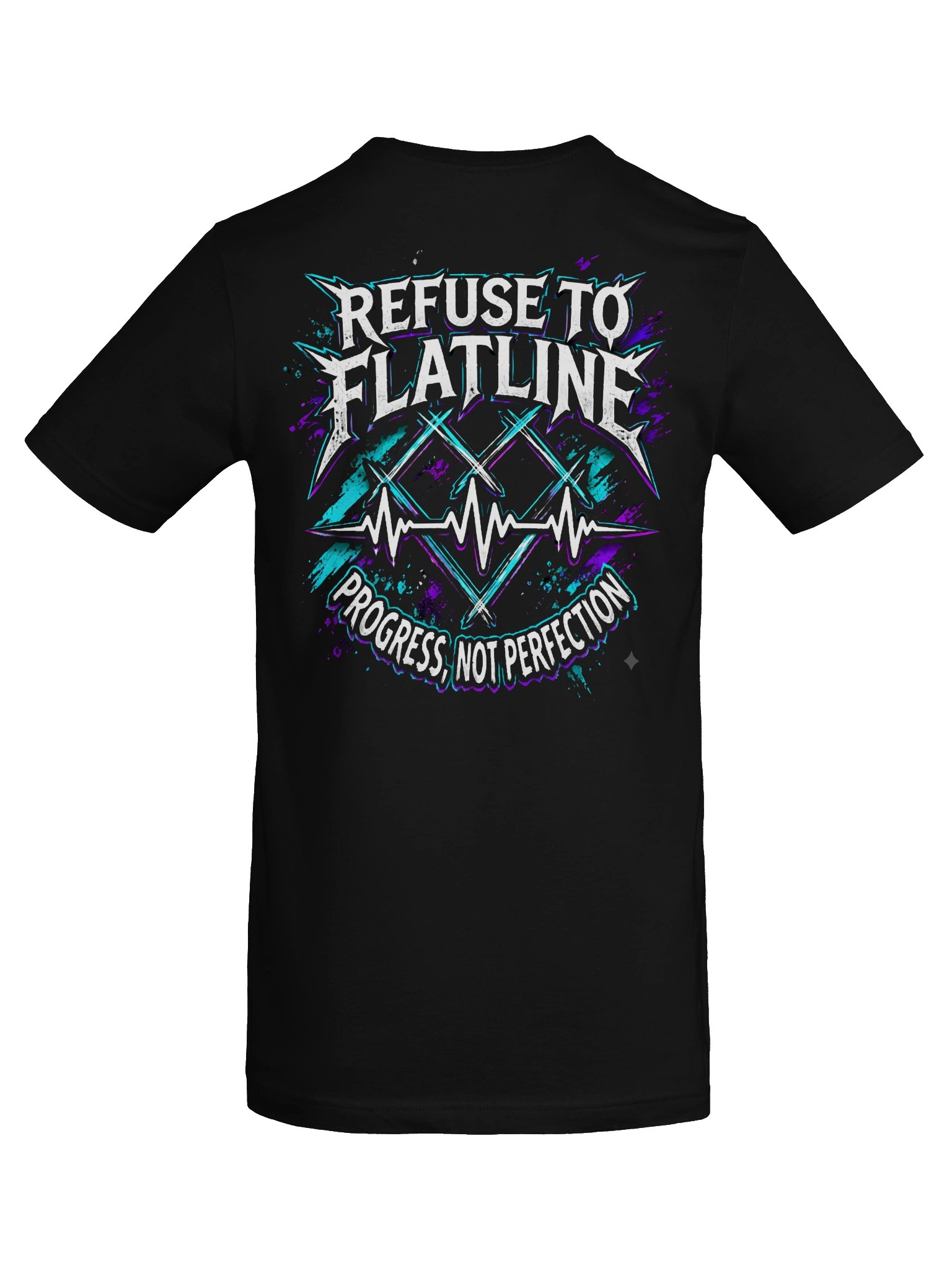 Refuse to Flatline official tee product image (6)