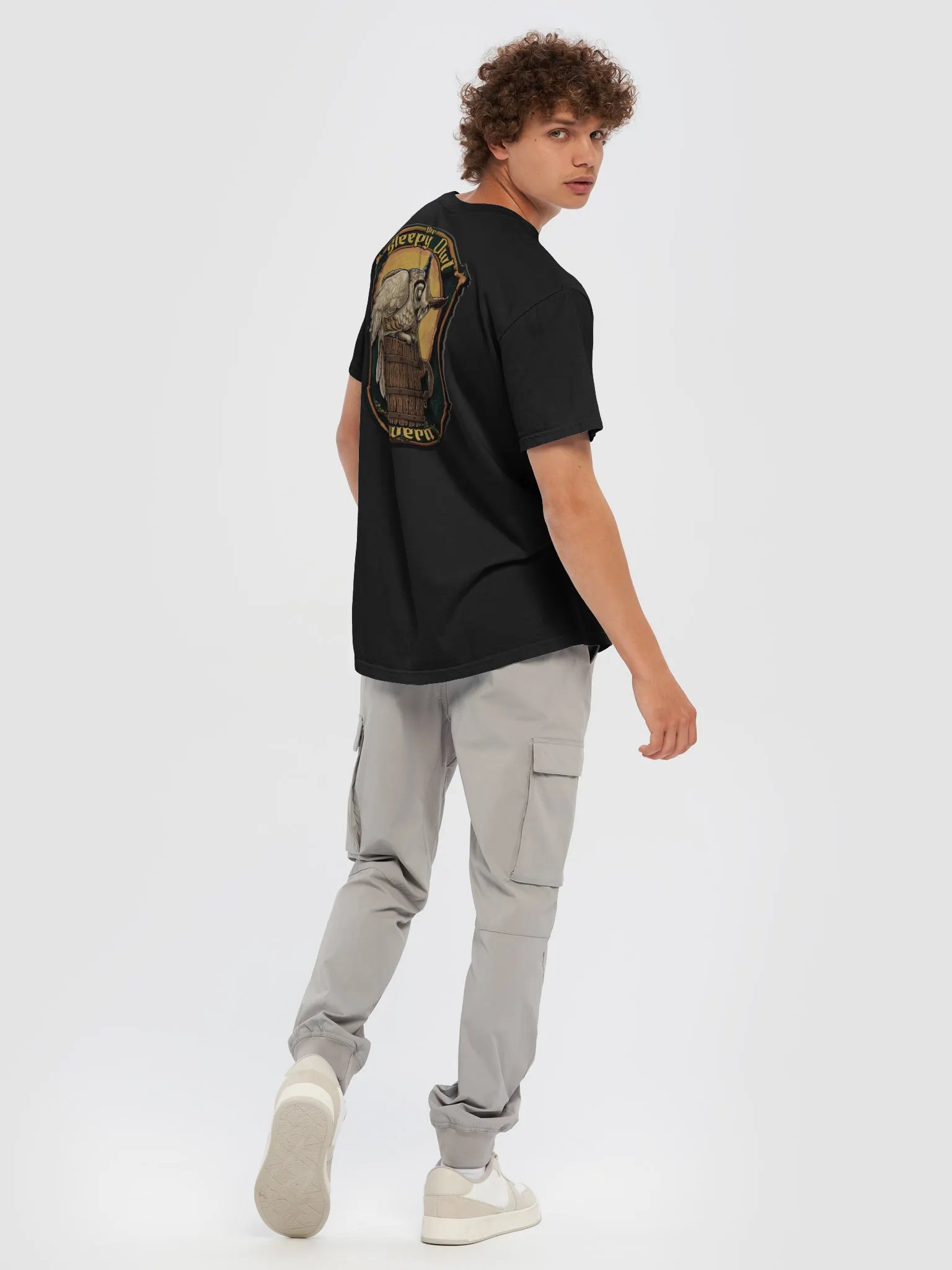 Sleepy Owl Tavern Employee Tee product image (8)