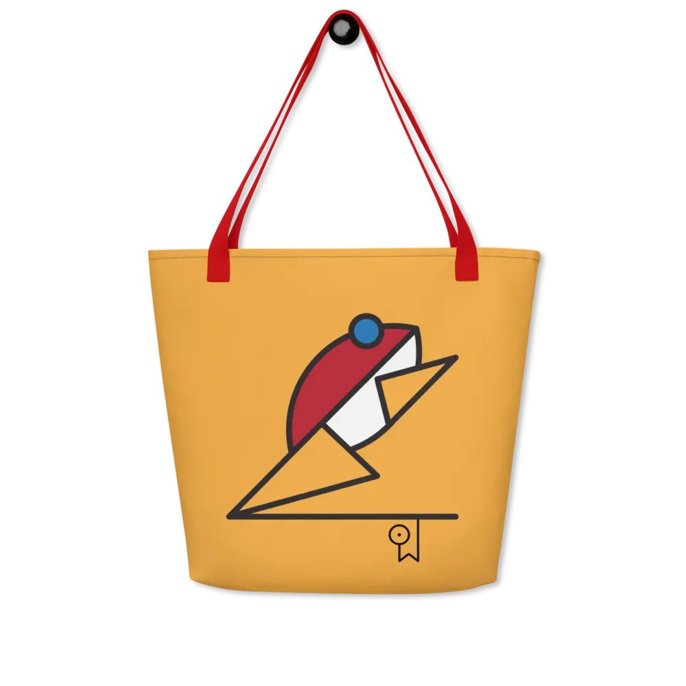 Bau Frog Icon / MO Tote Bag / Yellow product image (5)