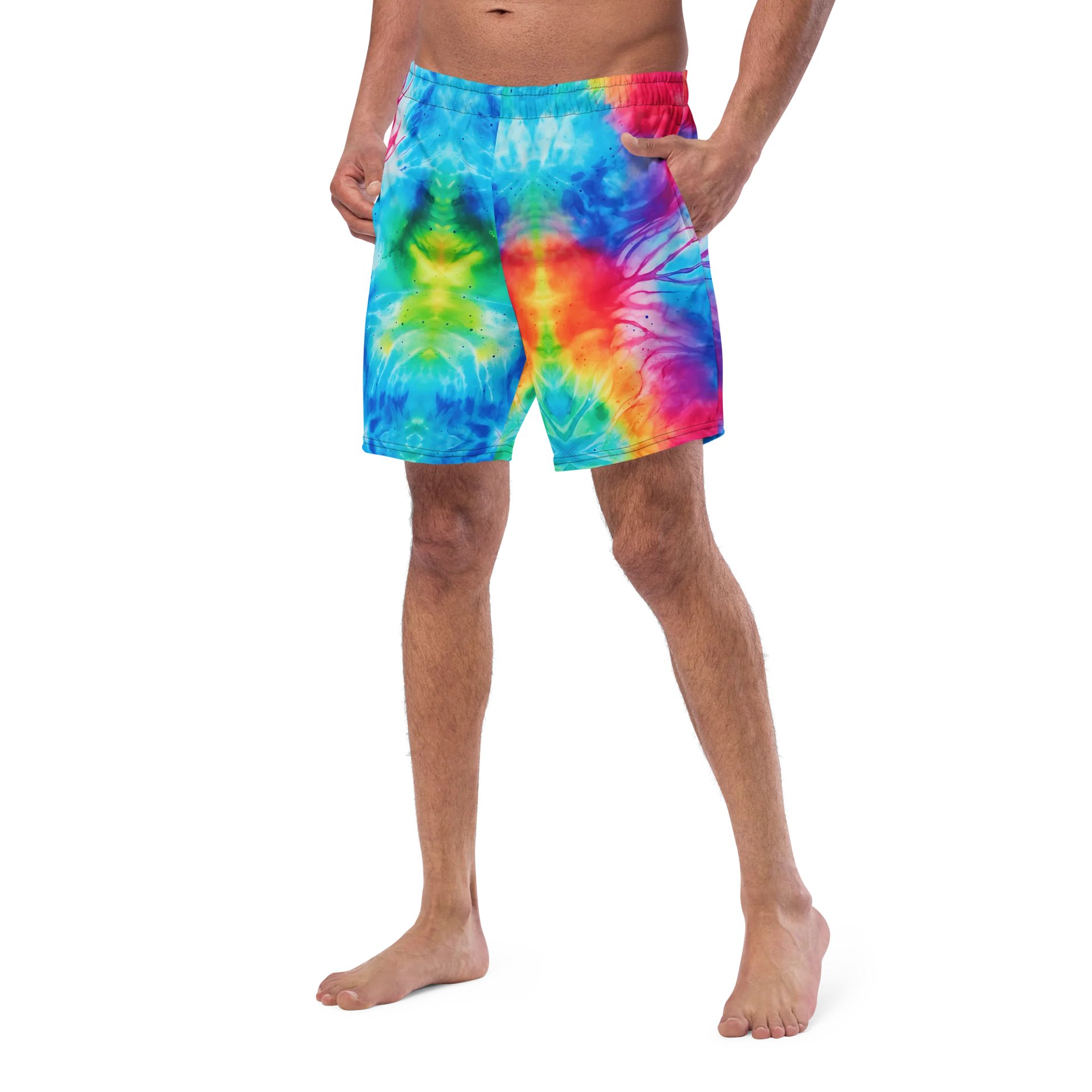 Psychedelic Surge Men’s Swim Trunks product image (2)