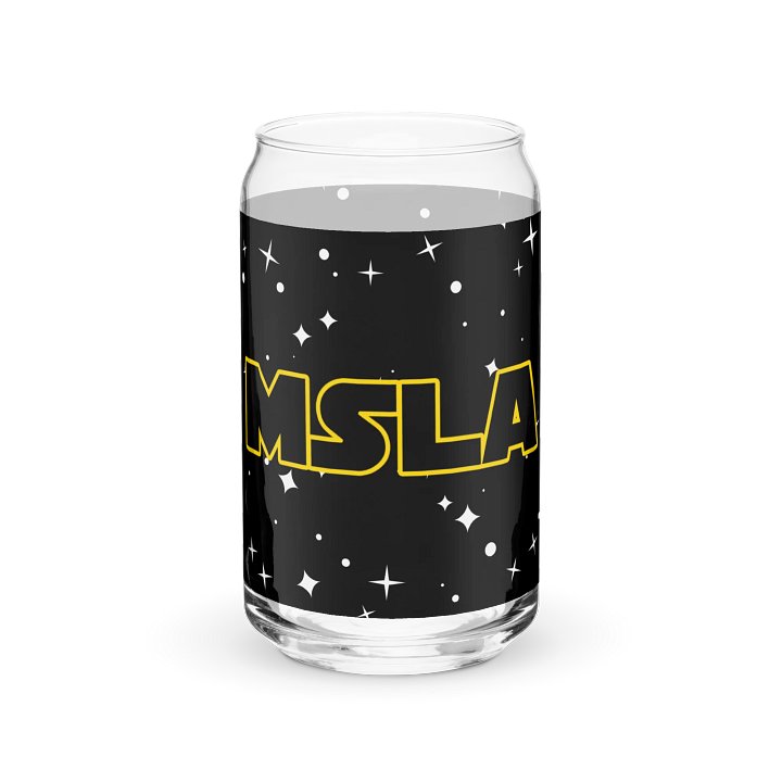 MSLA Dark Side Logo - Can Shaped Glass product image (1)
