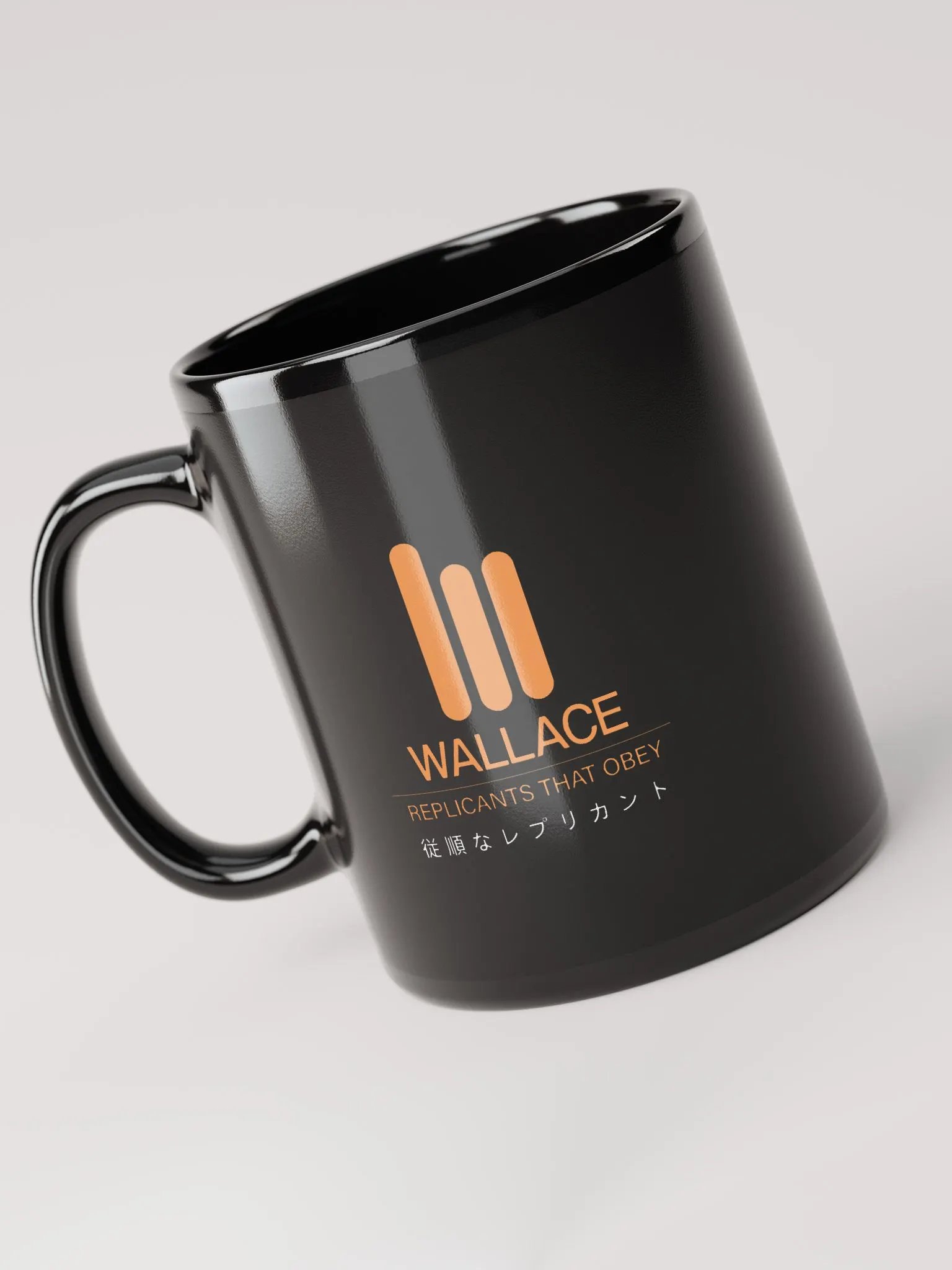 Wallace Corporation JP Black Mug product image (3)