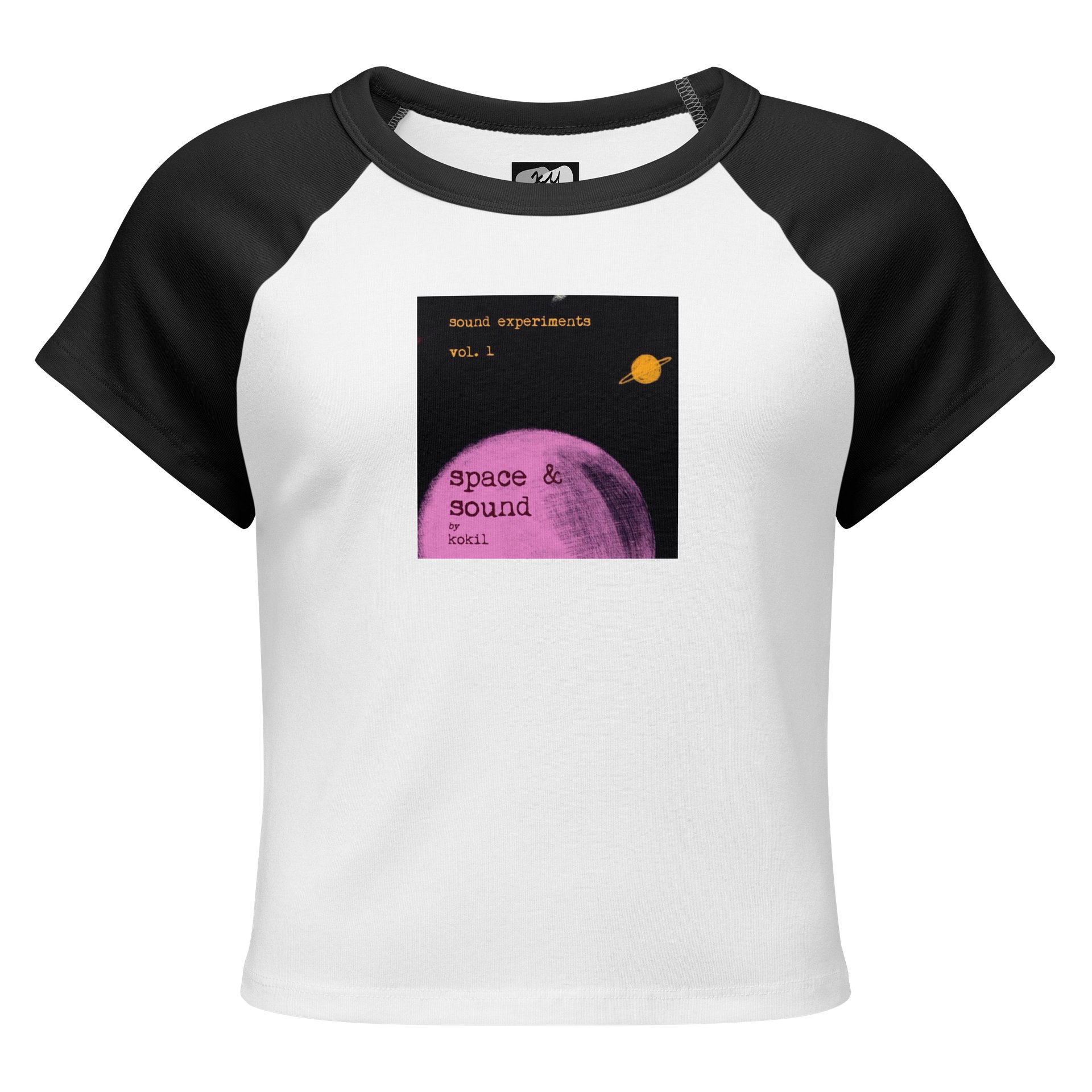 ‘Sound Experiments Vol. 1: Space & Sound’ Album Raglan Tee product image (1)