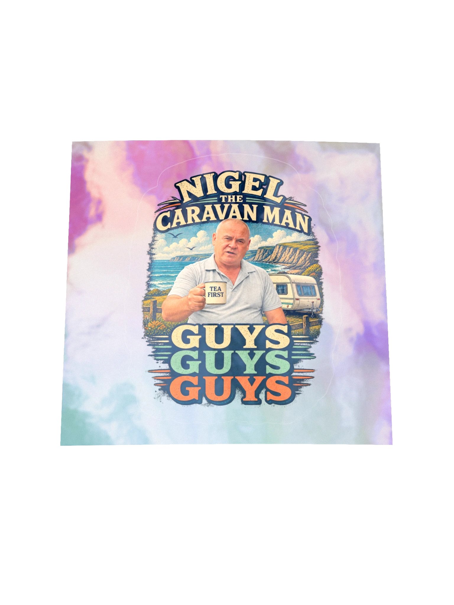 Guys Guys Guys | Holographic Sticker product image (1)