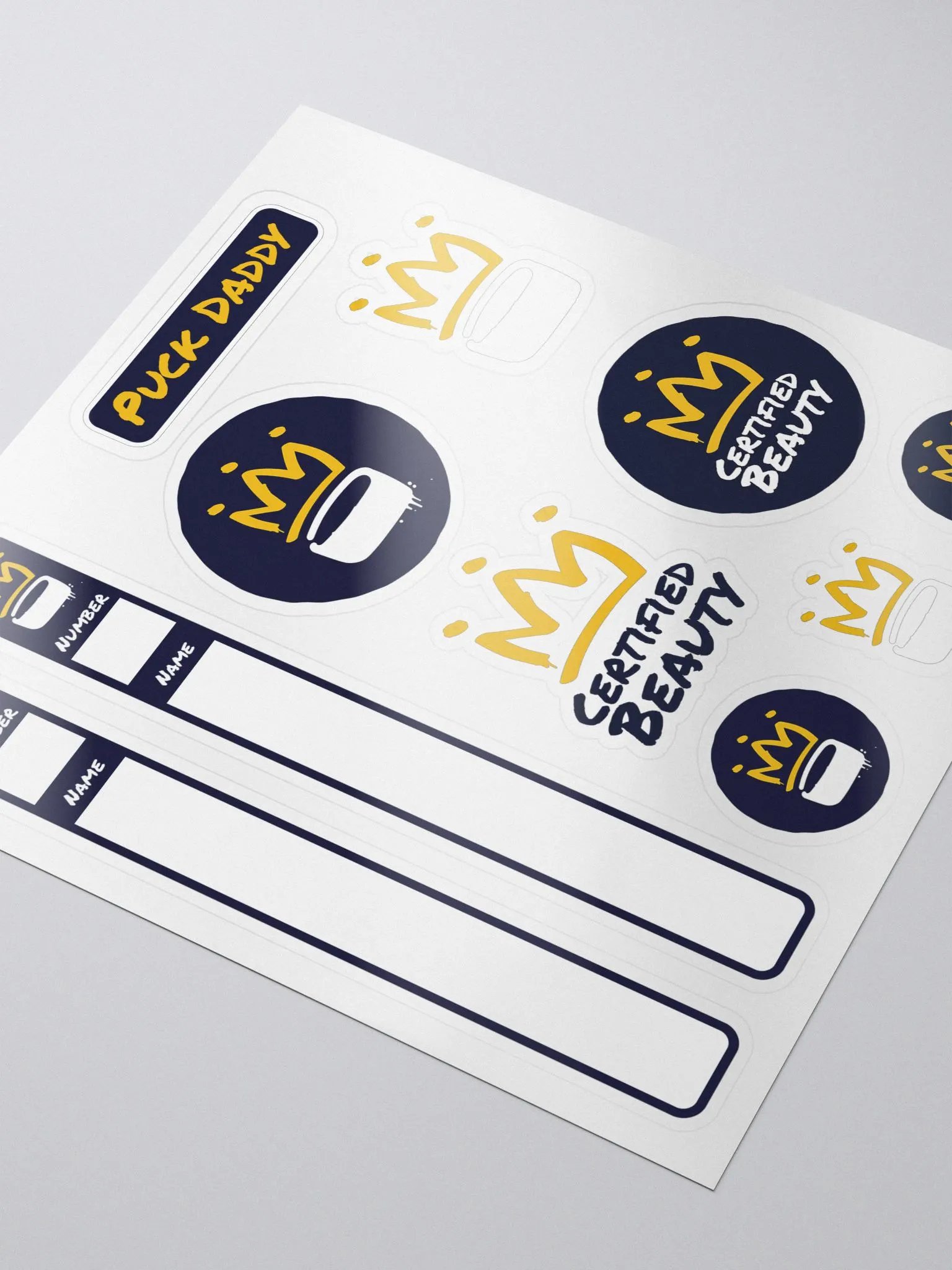 Puck Daddy Sticker Sheet product image (3)