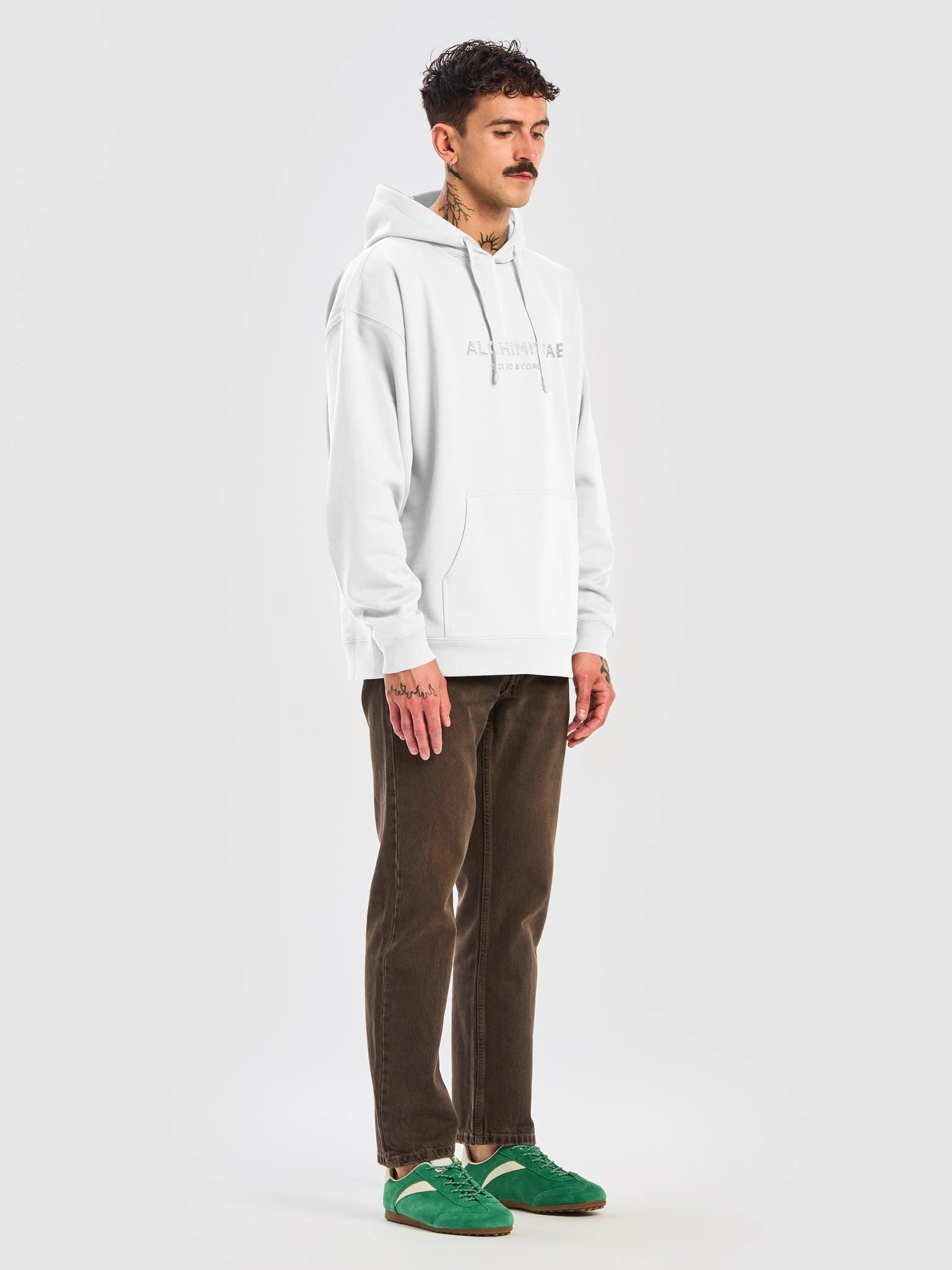 Hoodie Unisexe Oversize Coton Bio Poids Lourd - ALCHIMISTAE product image (7)