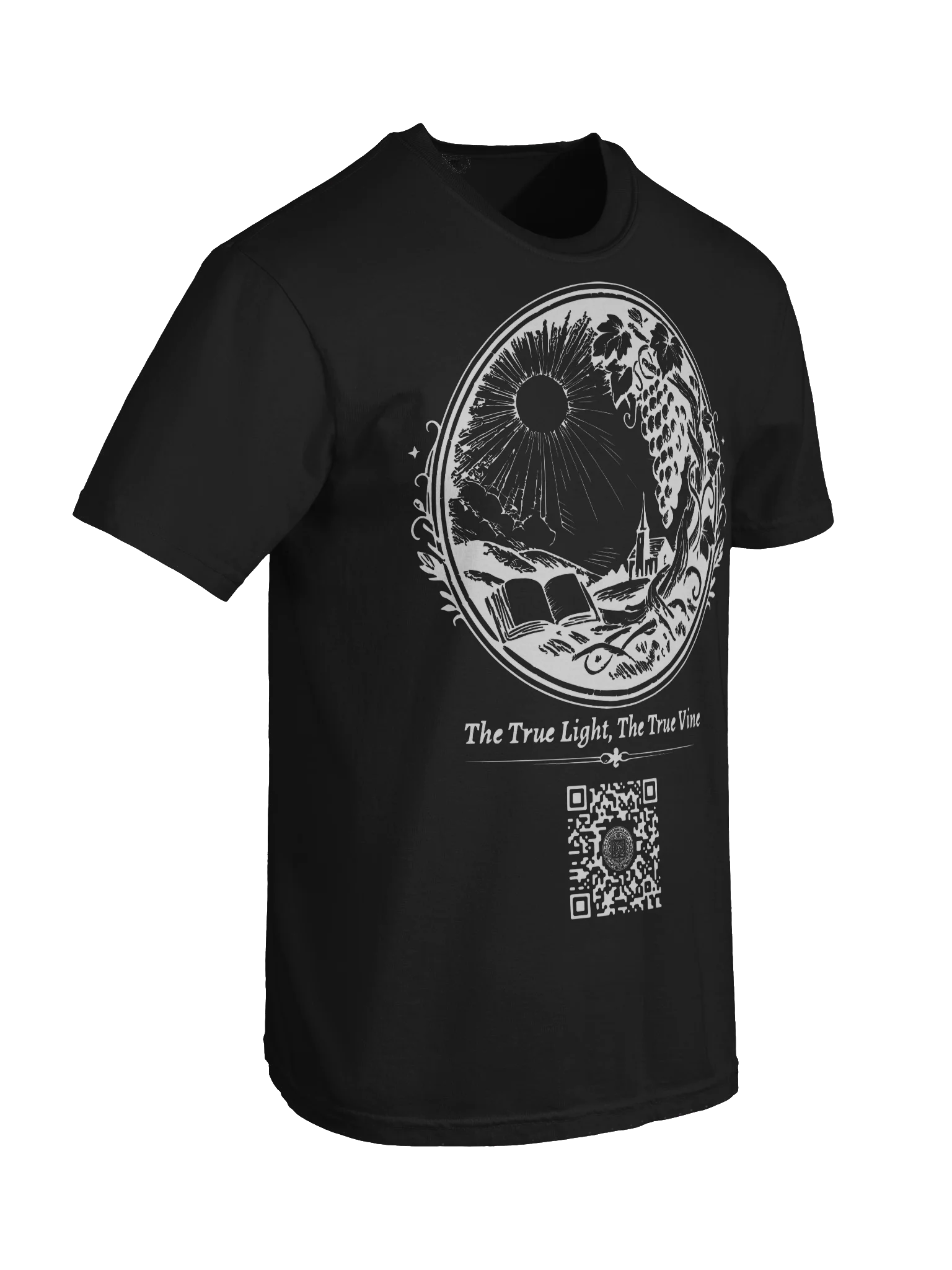 True Light and True Vine (White on Black/Color) product image (8)