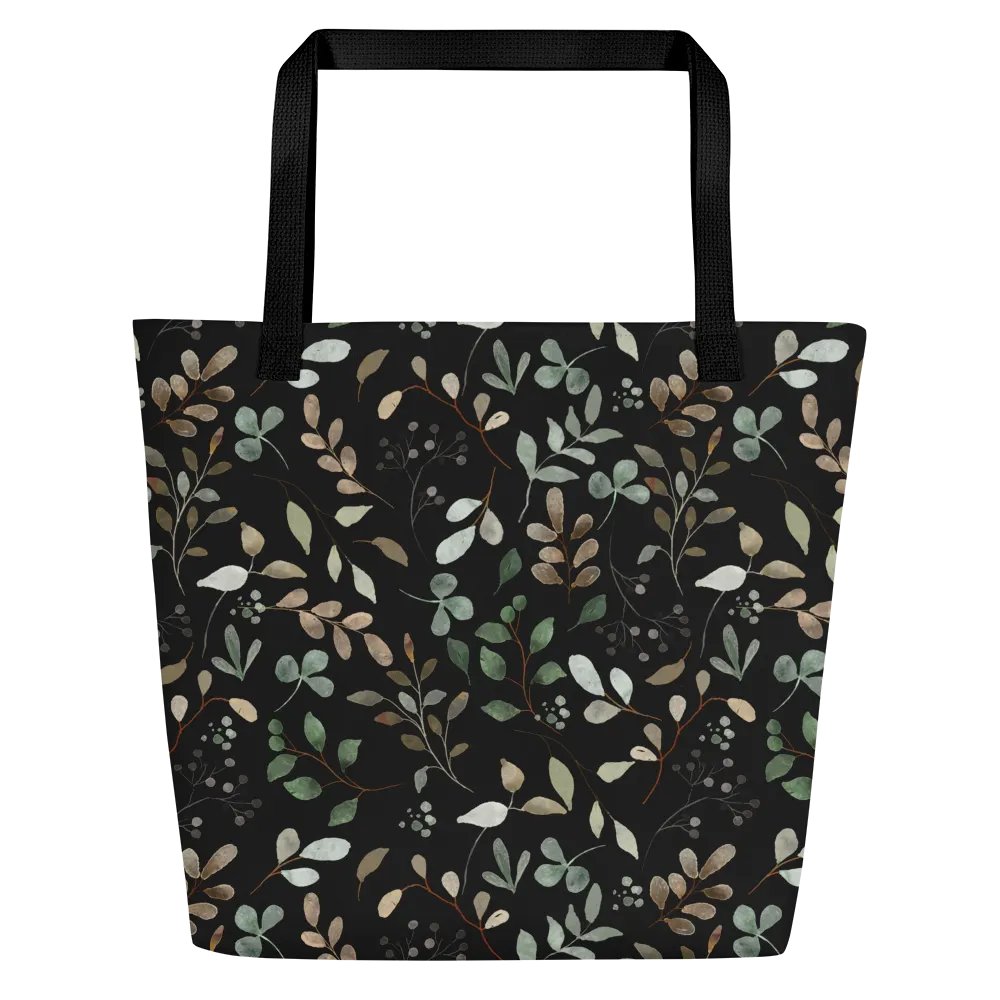 Boho Inspired Leaves Tote Bag product image (1)