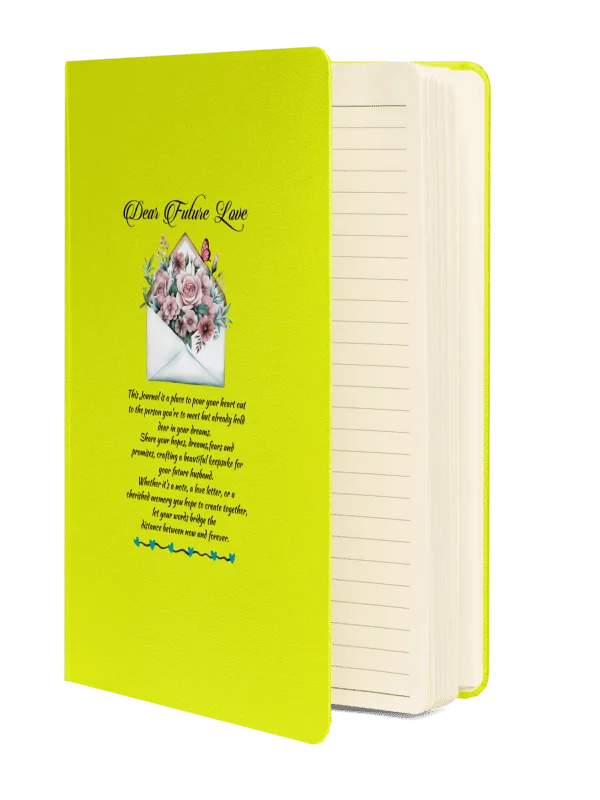 Dear Future Love- A Gift for a future Husband/Soulmate. Blank Hardback Journal product image (7)