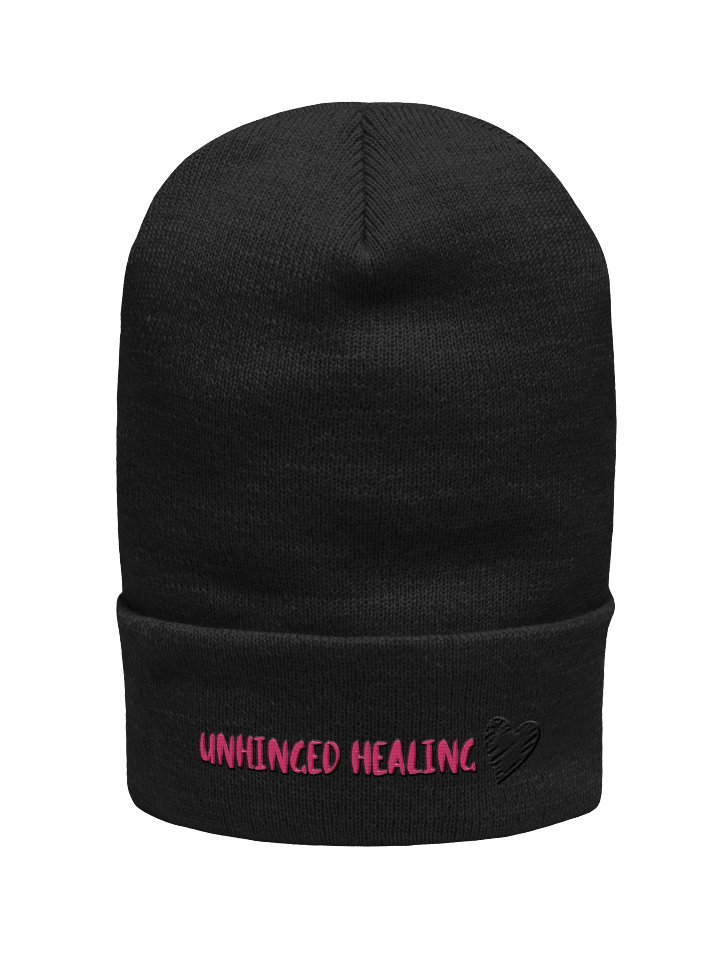 Unhinged Healing Embroidered Beanie product image (6)