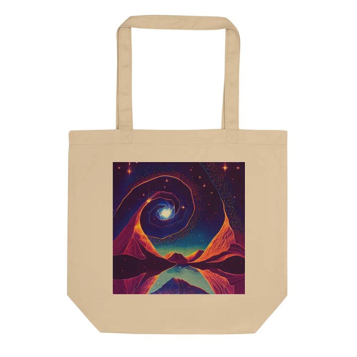 Cosmic Spiral Eco Tote product image (1)