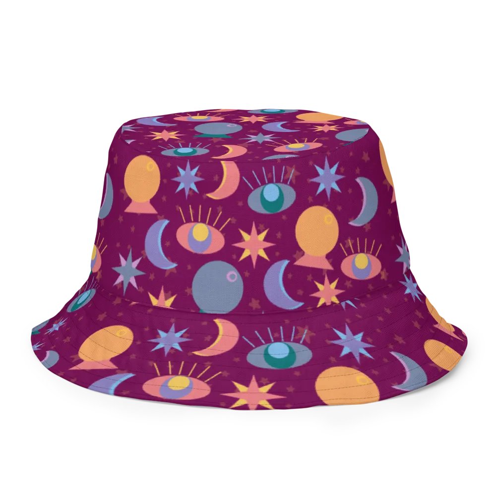 Celestial Eyes Reversible Bucket Hat product image (1)