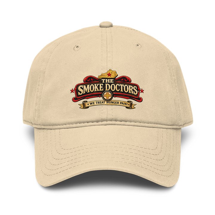 THE SMOKE DOCTORS KENTUCKY LOGO KHAKI CAP product image (1)