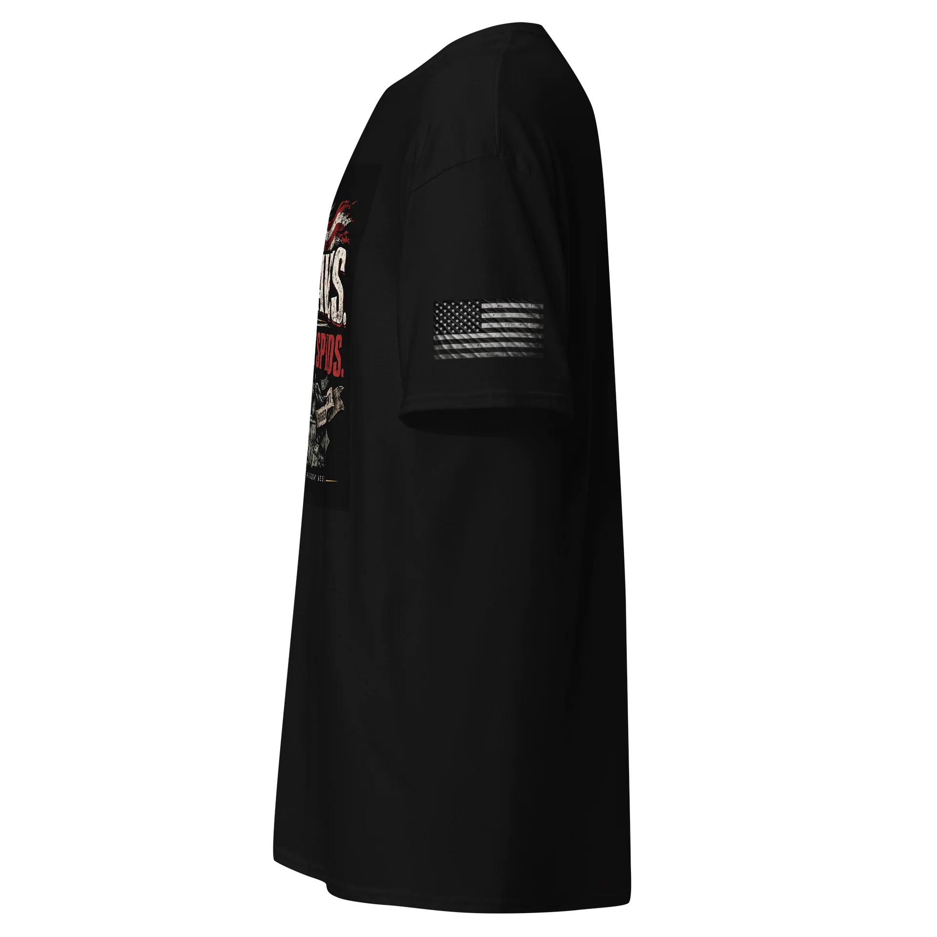 Black unisex tshirt Jesus saves product image (4)