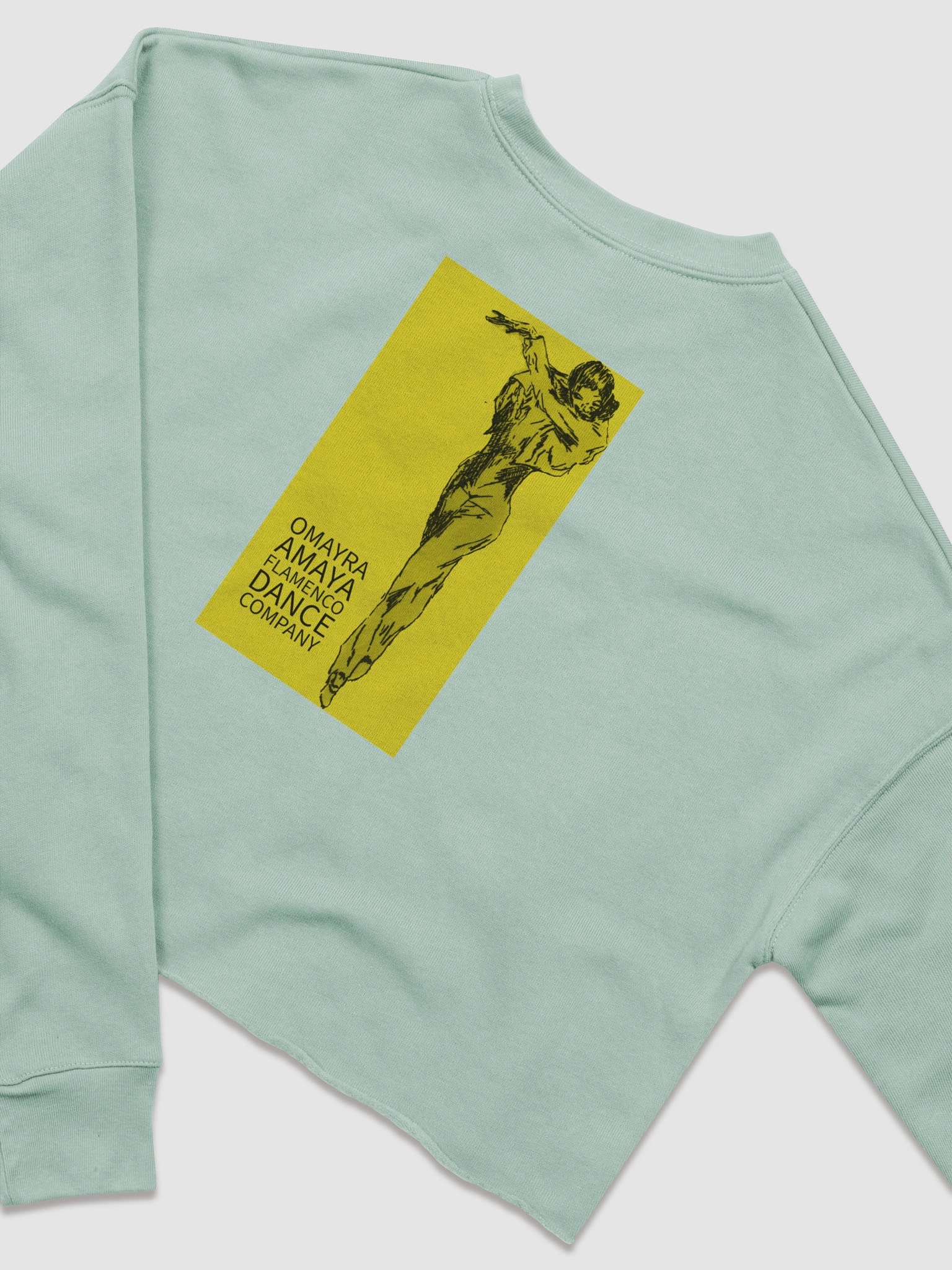 "Carmen" Studio cropped Long Sleeve Yellow/Black product image (10)