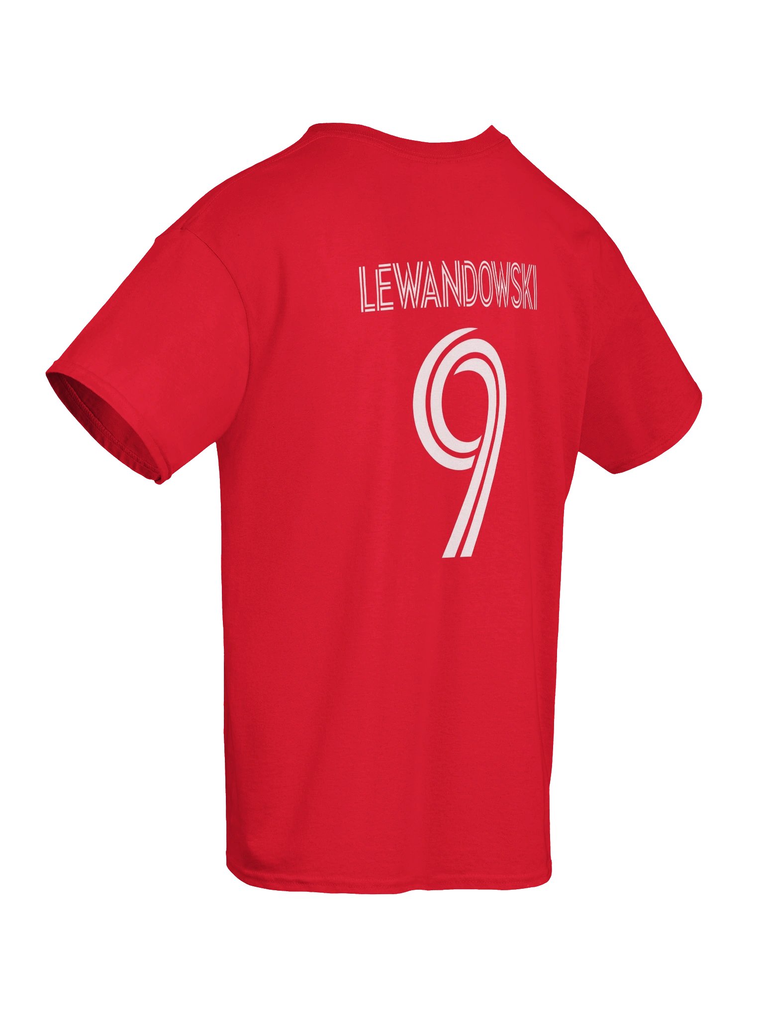 Lewandowski 9 Football Fan T-Shirt product image (8)