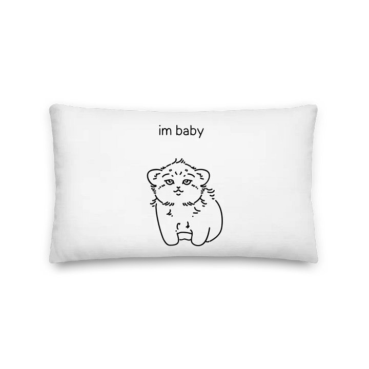 I'm Baby Manul - Pillow product image (2)